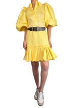 Vestido Sophie Bishop Sleeve Lino