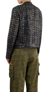 Chaqueta Negra Trenzas