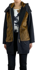 Abrigo Piel Sintética