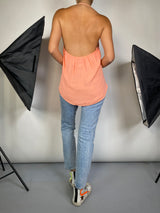 Blusa Coral Tirantes