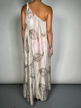 Vestido Asimétrico Satinado