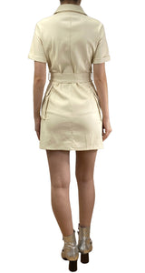 Vestido Cuero Vegano