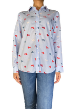 Blusa Manga Larga Estampada