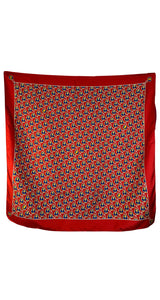 Pañuelo Estampado de Seda