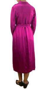 Vestido Camisero Fucsia