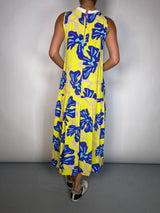 Vestido Flores Azules