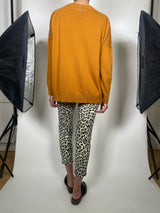 Sweater Cerrado Naranja