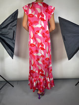 Vestido Estampado Besos