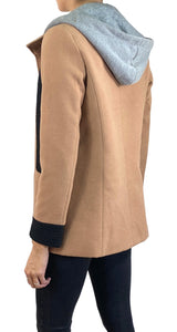 Abrigo Café Capucha