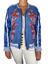 Chaqueta Bomber Bordados