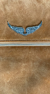 Cartera Cuero Flecos