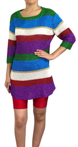 Tejido Multicolor Largo