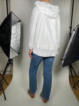 Chaqueta Blanca Impermeable