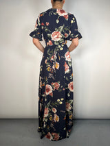 Vestido Envolvente Flores