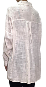 Blusa Blanca Bordada