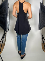 Blusa Negra Tirantes