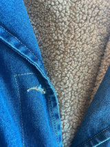 Abrigo Denim Con Chiporro