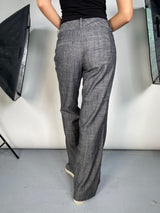 Pantalón Gris Flare Leg