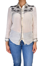 Blusa Con Aplicaciones