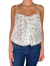 Blusa Tirantes Floreada