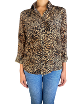Blusa Animal Print Seda