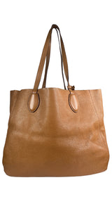 Cartera Reversible Dorada Y Café