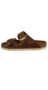 Sandalias Arizona Cuero Café