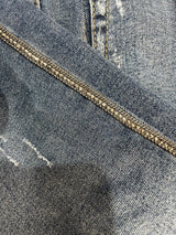 Jeans Brillos Laterales