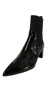 Botines Charol Negro