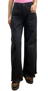 Denim Negro Palazzo