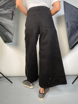 Jeans Negro Culotte