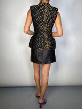 Gilet Bordado Dorado