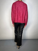 Sweater Punto Trenzado