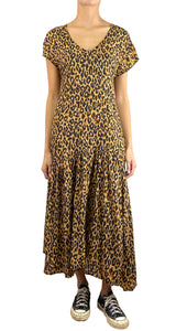 Vestido Maxi Animal Print