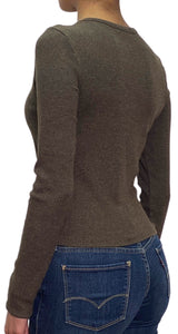 Polera Alma Shrunken Crew Neck