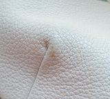 Riñonera Cuero Beige Unisex