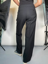 Pantalón Lino Negro