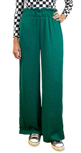 Pantalón Verde Tela