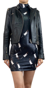 Chaqueta Biker Tachas