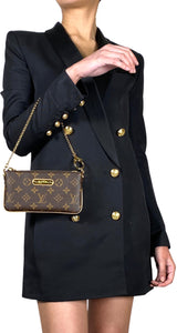 Cartera Pochette Milla MM Monogram