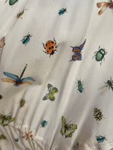 Vestido Seda Estampado