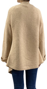 Sweater Beige Abierto