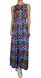 Vestido Seda Bordado