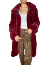 Abrigo Piel Artificial