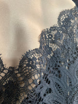 Blusa Café Satinado