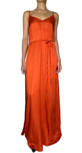 Vestido Wrap Terracota