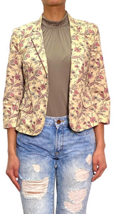 Blazer Beige Estampado