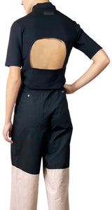 Polera Cuello Alto Viscosa