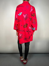 Blusa Larga Estampada