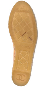 Alpargatas Cuero Beige Y Negro